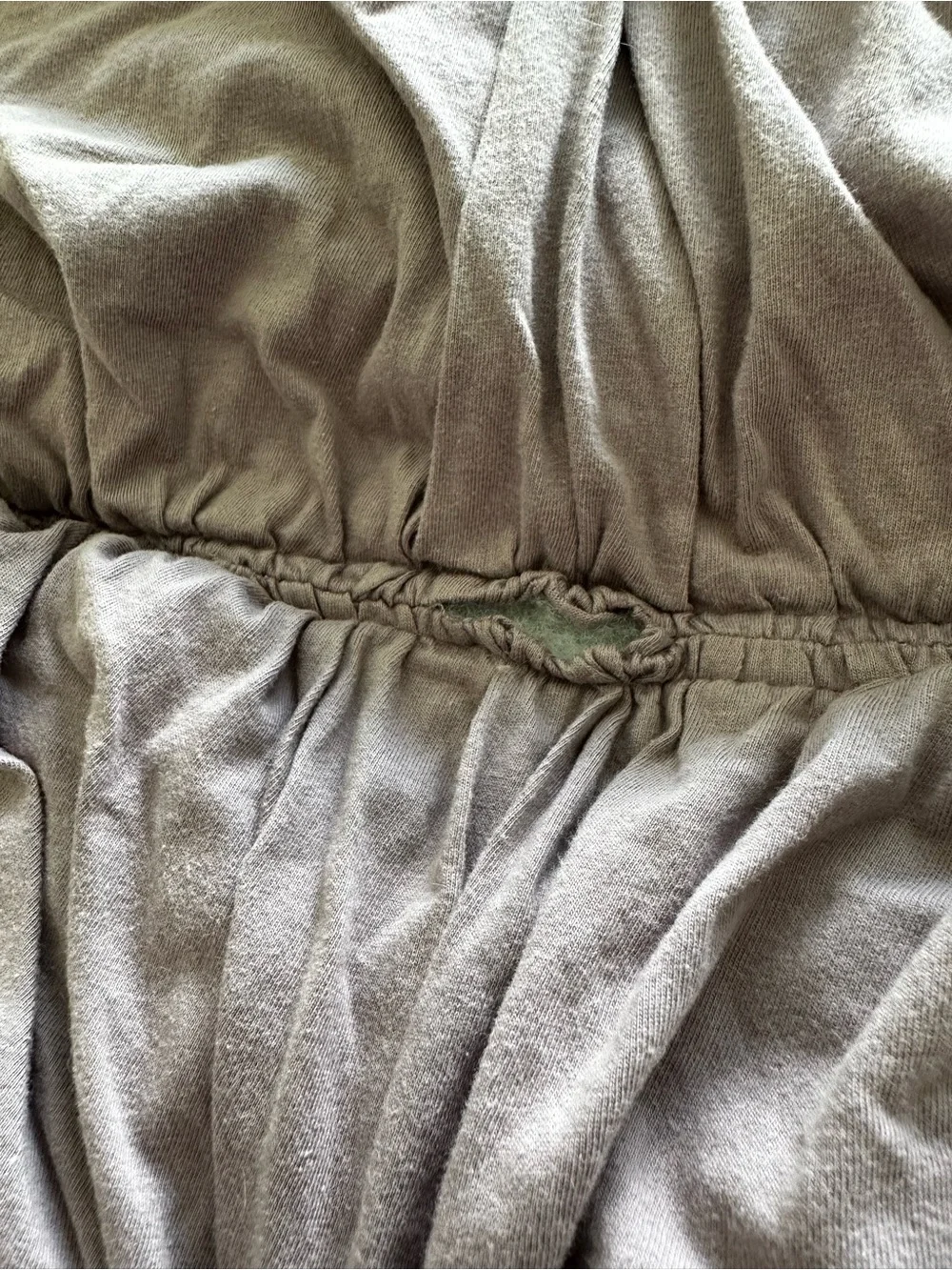 Anthropologie Organic Rosette Jersey Quilt by Lazybones